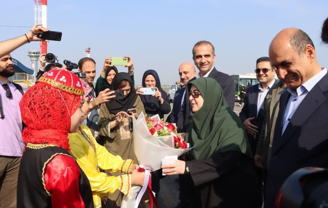 سخنگوی دولت وارد گیلان شد