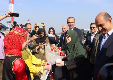 سخنگوی دولت وارد گیلان شد